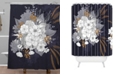 Deny Designs Iveta Abolina Floral Midnight Shower Curtain